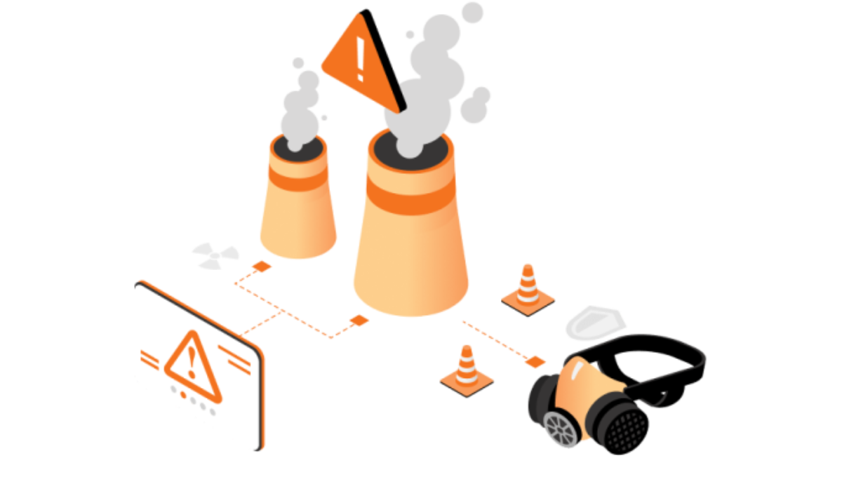 مقدمة في حلول التصنيع الذكية صورة توضح مصنع حديث مزود بأنظمة مراقبة بالفيديو، تحليلات الذكاء الاصطناعي، وأنظمة الصوت IP لتعزيز الأمن والإنتاجية