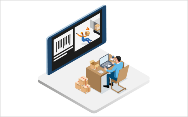 Parcel Tracking with Video Analytics Parcel tracking using barcode scanning and video analytics in warehouse