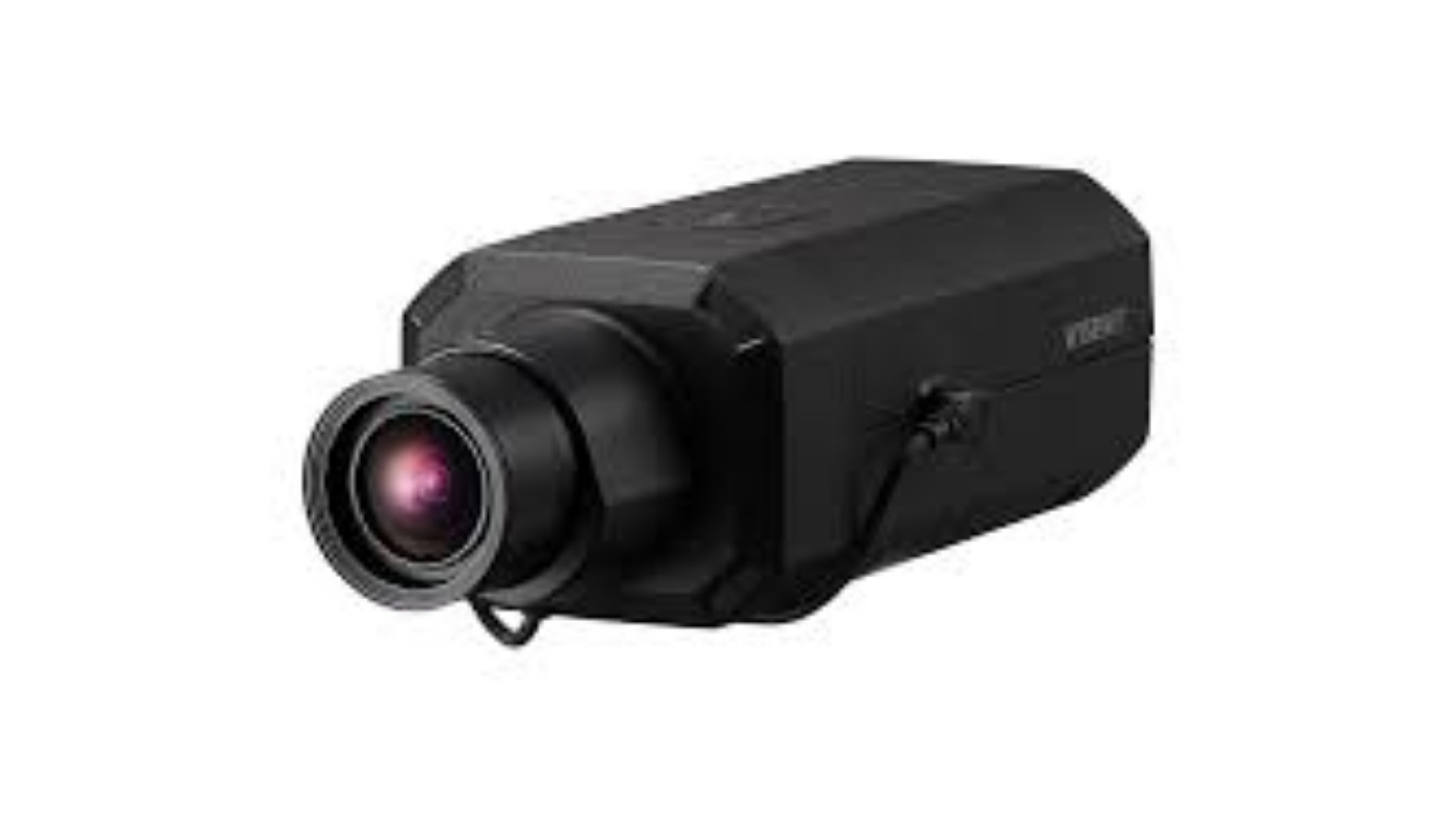 Hanwha Vision PNB-A9001LP Box Network Camera by SAC Distribution Center Hanwha Vision PNB-A9001LP box network camera with AI analytics deployed by SAC Distribution Center for advanced surveillance solutions